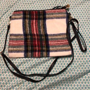 Small plaid purse